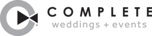 Complete Weddings + Events logo